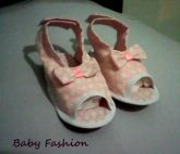 Sapatinho de Dedo Rosa Bebê