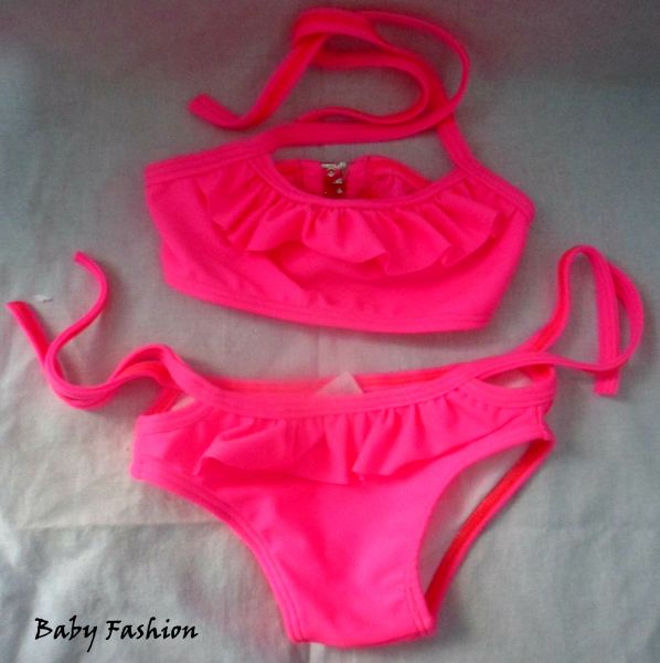 Biquini Rosa com Babadinho