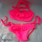 Biquini Rosa com Babadinho